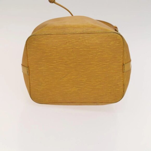 LOUIS VUITTON Epi Petit Noe Shoulder Bag Yellow M44109 LV Auth 118036 - Picture 6 of 15